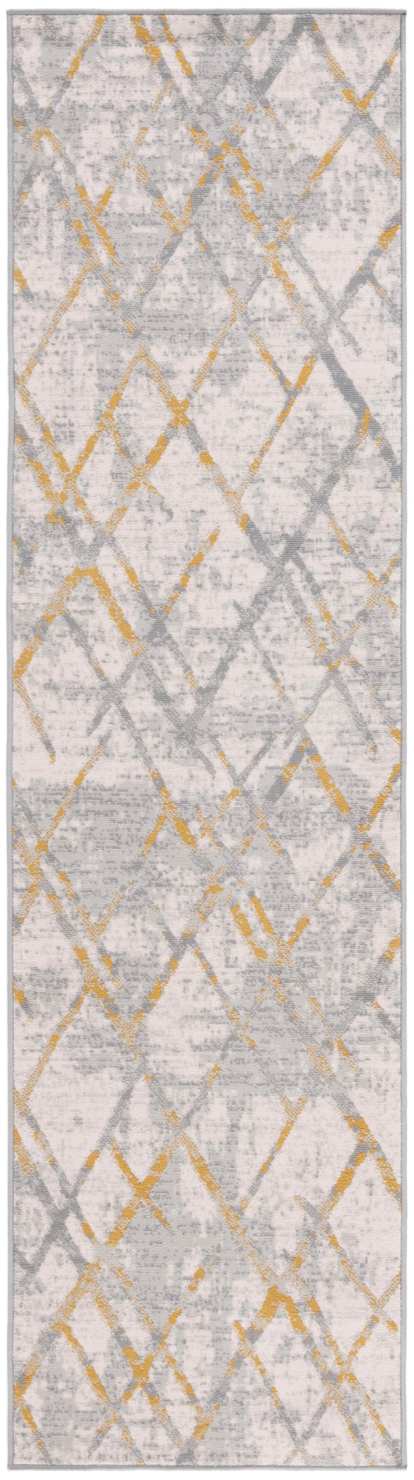Safavieh Odyssey 810 Modern Power Loomed Rug Grey / Gold ODY810G-7SQ