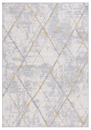 Safavieh Odyssey 810 Modern Power Loomed Rug Grey / Gold ODY810G-9