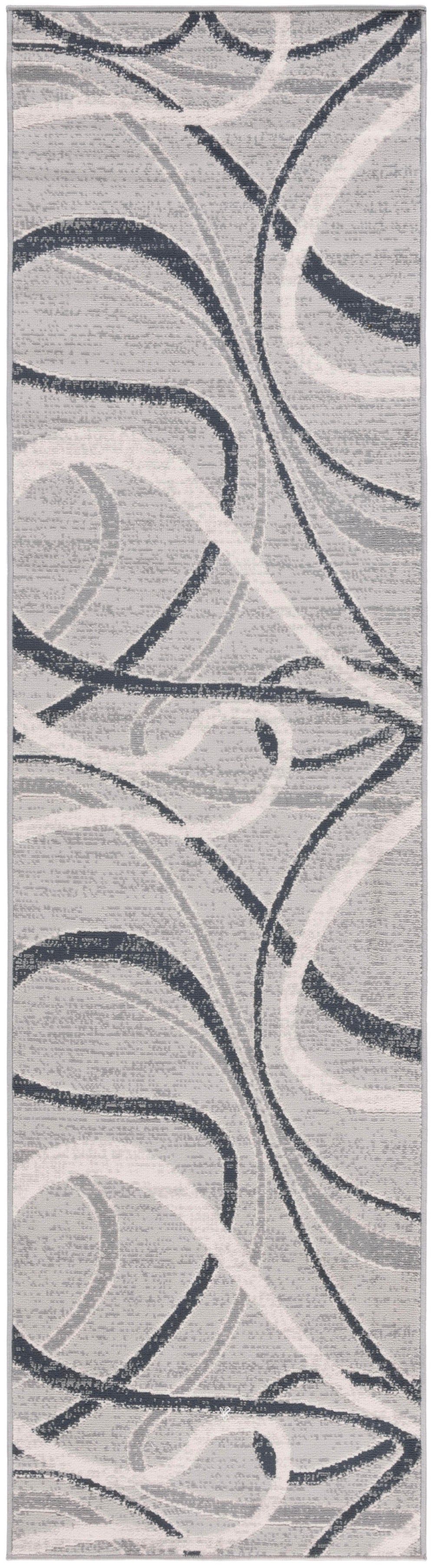 Safavieh Odyssey 812 Modern Power Loomed Rug Grey / Ivory ODY812F-7SQ