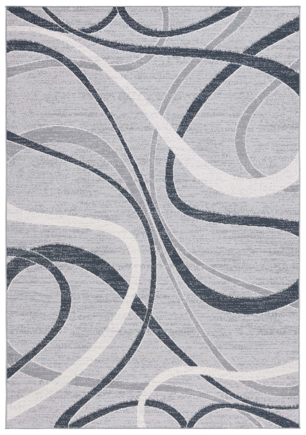 Safavieh Odyssey 812 Modern Power Loomed Rug Grey / Ivory ODY812F-9