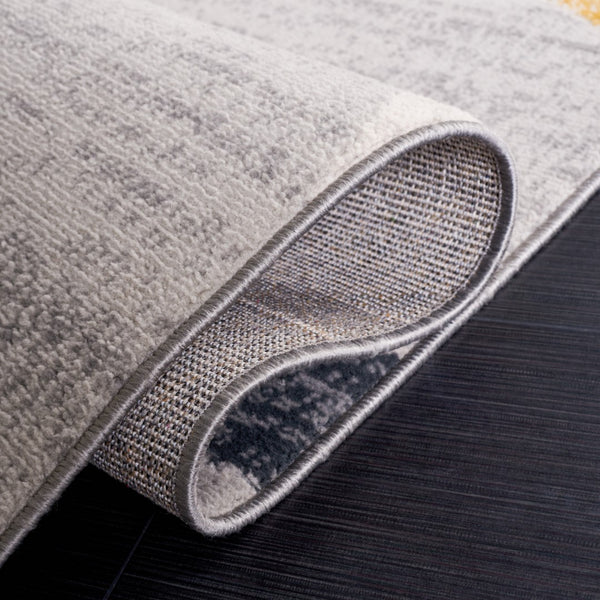 Safavieh Odyssey 812 Modern Power Loomed Rug Grey / Gold Ivory ODY812G-5