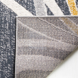 Safavieh Odyssey 812 Modern Power Loomed Rug Black / Grey Gold ODY812Z-9