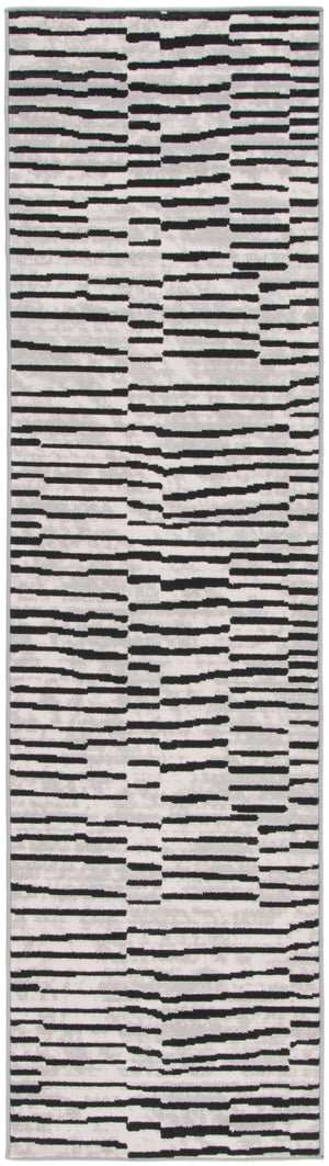 Safavieh Odyssey 814 Modern Power Loomed Rug Grey / Black ODY814F-7SQ