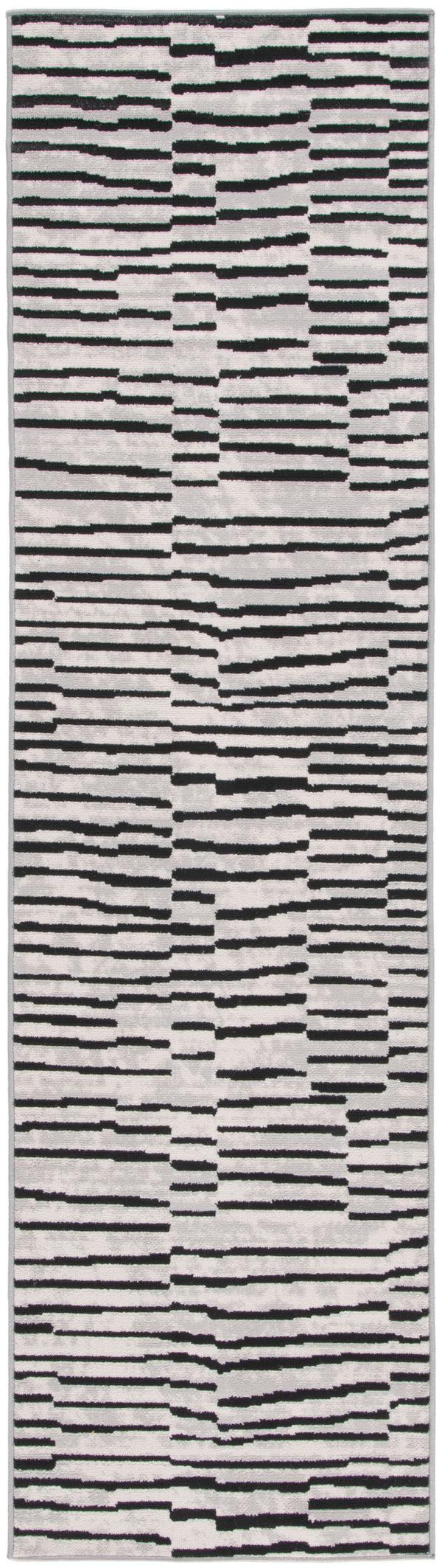 Safavieh Odyssey 814 Modern Power Loomed Rug Grey / Black ODY814F-7SQ