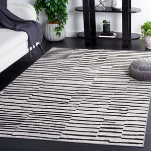 Safavieh Odyssey 814 Modern Power Loomed Rug Grey / Black ODY814F-9