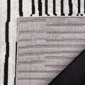Safavieh Odyssey 814 Modern Power Loomed Rug Grey / Black ODY814F-9