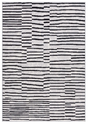 Safavieh Odyssey 814 Modern Power Loomed Rug Grey / Black ODY814F-9