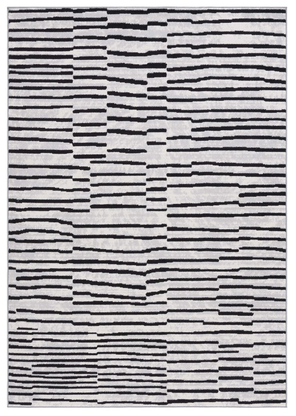 Safavieh Odyssey 814 Modern Power Loomed Rug Grey / Black ODY814F-9