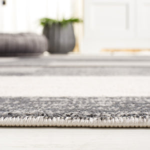 Safavieh Odyssey 816 Modern Power Loomed Rug Dark Grey / Black Ivory ODY816G-9