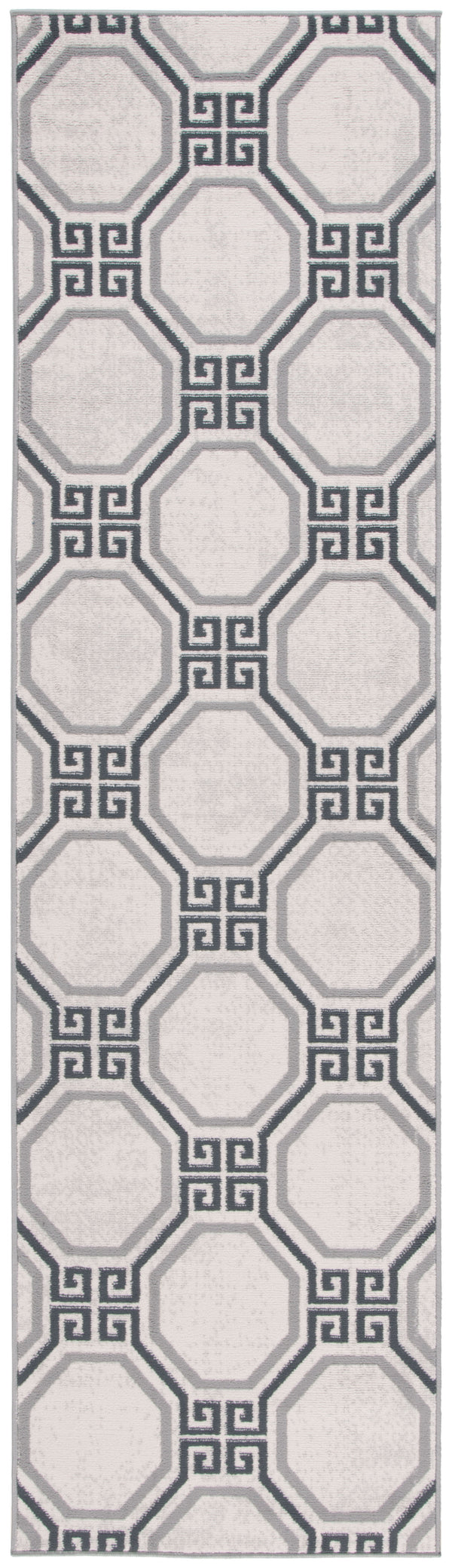 Safavieh Odyssey 818 Modern Power Loomed Rug Ivory / Grey ODY818A-7SQ
