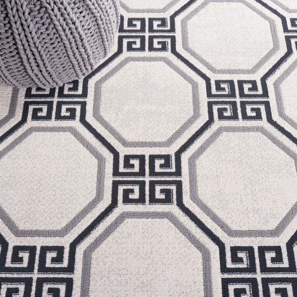 Safavieh Odyssey 818 Modern Power Loomed Rug Ivory / Grey ODY818A-9