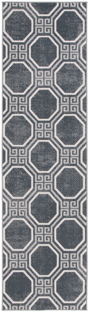 Safavieh Odyssey 818 Modern Power Loomed Rug Black / Grey ODY818Z-7SQ