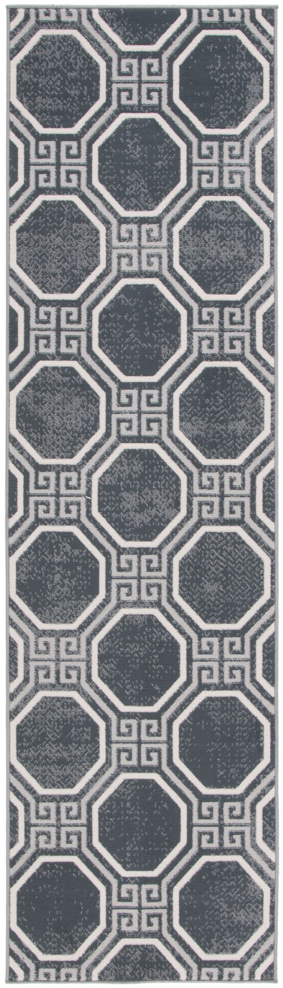 Safavieh Odyssey 818 Modern Power Loomed Rug Black / Grey ODY818Z-7SQ