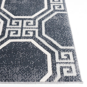 Safavieh Odyssey 818 Modern Power Loomed Rug Black / Grey ODY818Z-9