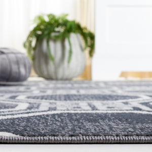 Safavieh Odyssey 818 Modern Power Loomed Rug Black / Grey ODY818Z-9