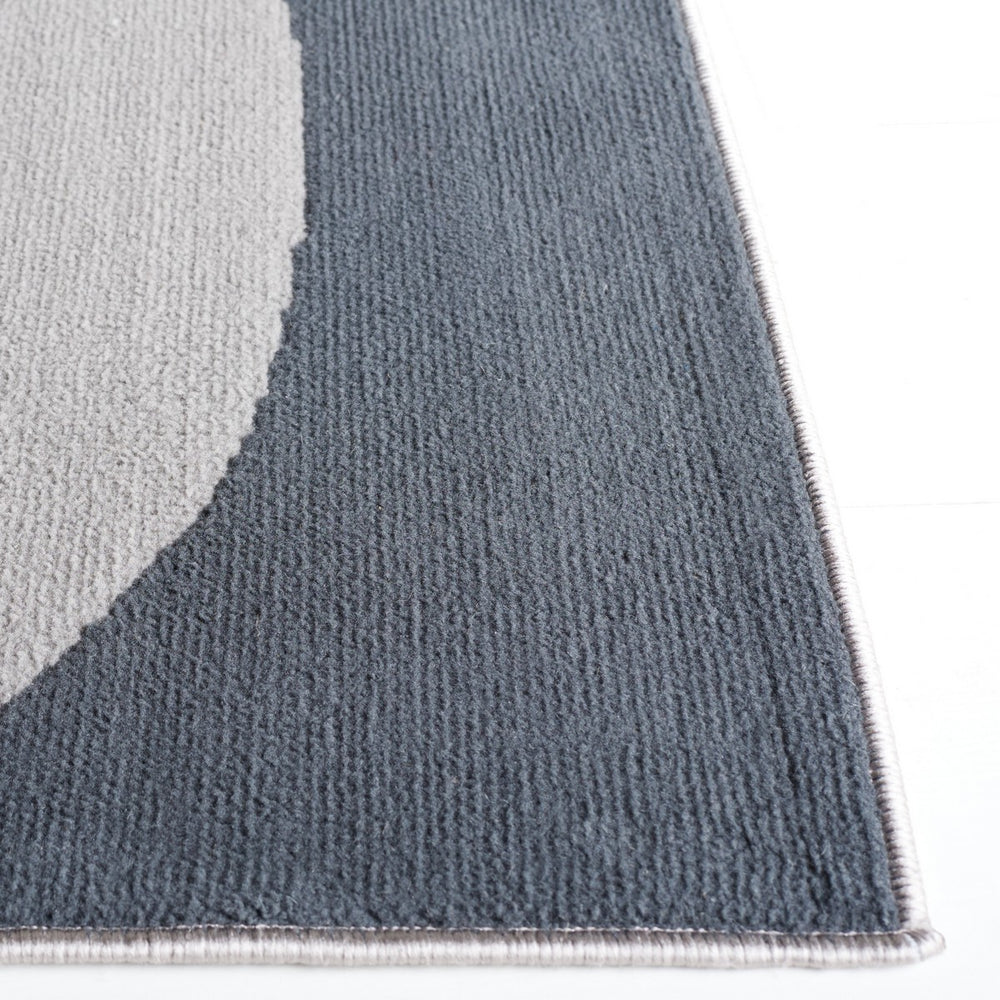 Safavieh Odyssey 824 Modern Power Loomed Rug Grey / Black Ivory ODY824F-9