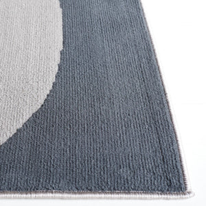 Safavieh Odyssey 824 Modern Power Loomed Rug Grey / Black Ivory ODY824F-9