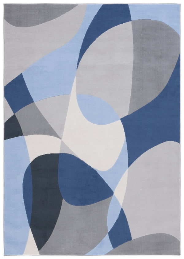 Safavieh Odyssey 824 Modern Power Loomed Rug Grey / Blue Navy ODY824H-9