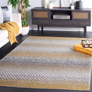 Safavieh Odyssey 828 Modern Power Loomed Rug Gold / Grey ODY828D-9