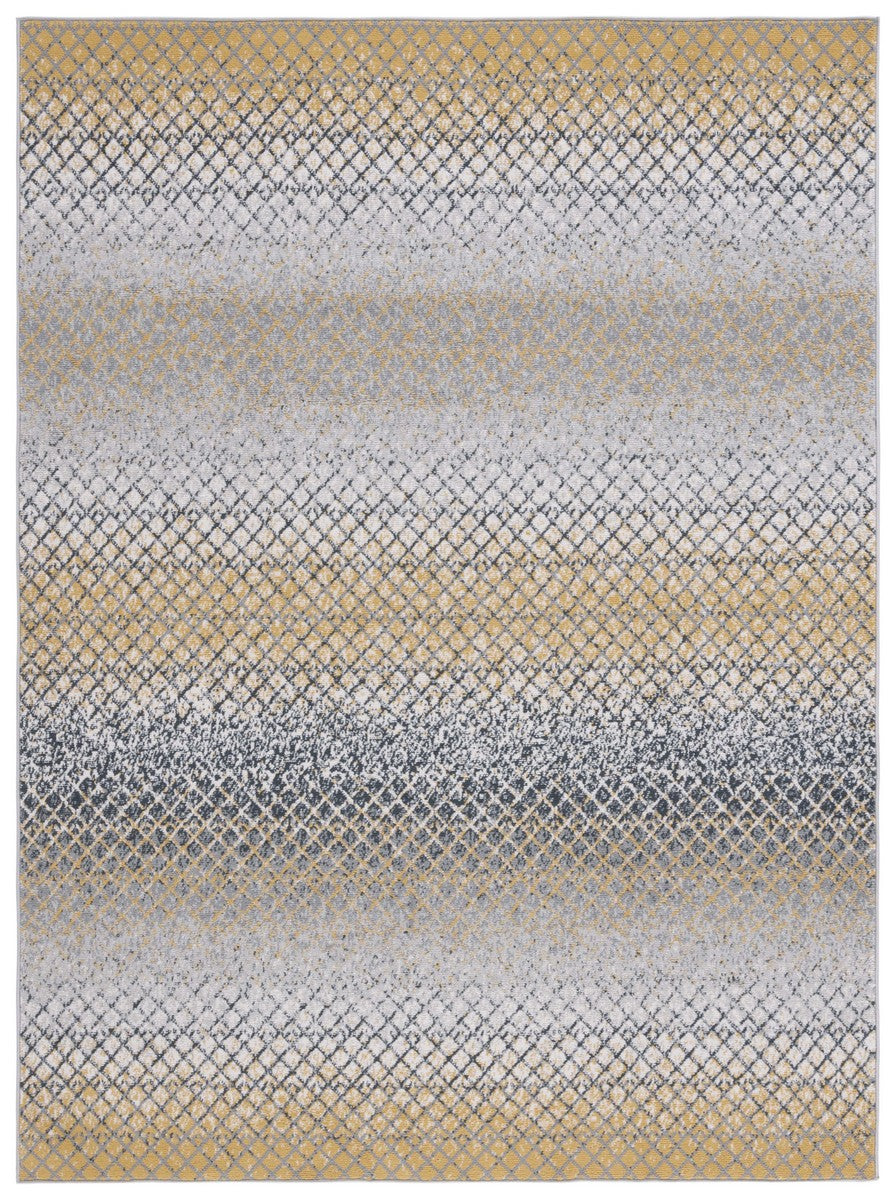 Safavieh Odyssey 828 Modern Power Loomed Rug Gold / Grey ODY828D-7SQ