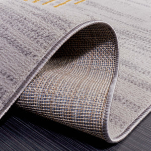 Safavieh Odyssey 830 Modern Power Loomed Rug Grey / Gold ODY830G-9