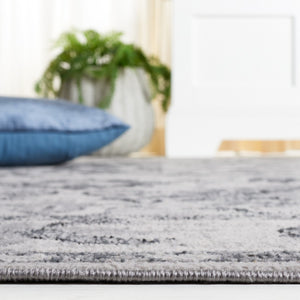 Safavieh Odyssey 850 Traditional Power Loomed Rug Grey / Black ODY850F-9