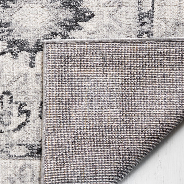 Safavieh Odyssey 850 Traditional Power Loomed Rug Grey / Black ODY850F-9