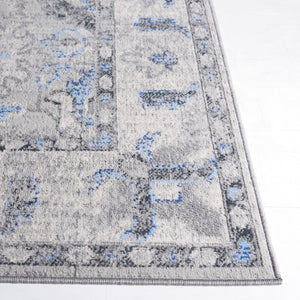 Safavieh Odyssey 850 Traditional Power Loomed Rug Grey / Blue ODY850G-9