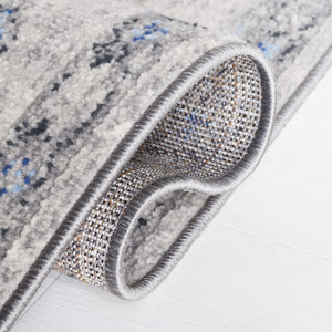 Safavieh Odyssey 850 Traditional Power Loomed Rug Grey / Blue ODY850G-9