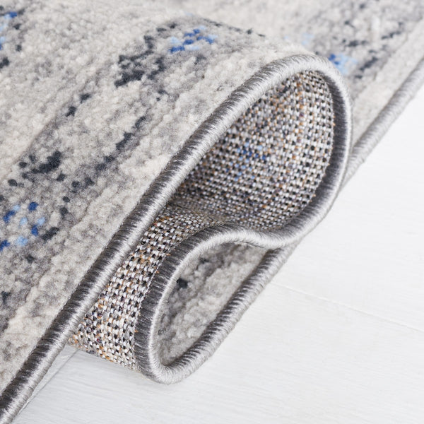 Safavieh Odyssey 850 Traditional Power Loomed Rug Grey / Blue ODY850G-9