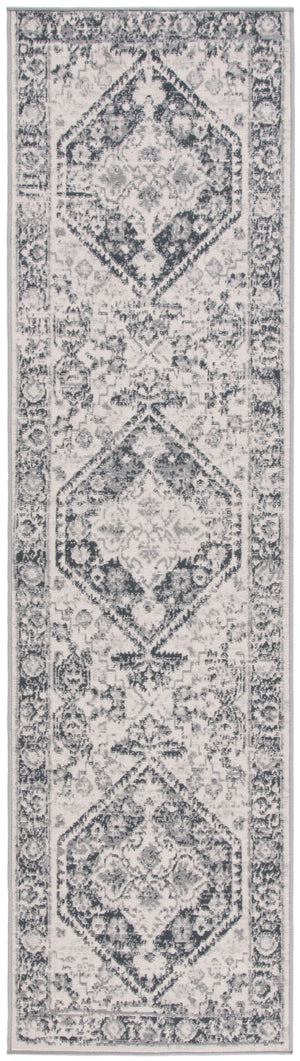 Safavieh Odyssey 854 Traditional Power Loomed Rug Ivory / Grey ODY854A-7SQ