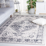 Safavieh Odyssey 854 Traditional Power Loomed Rug Ivory / Grey ODY854A-9