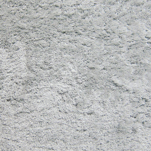 AMER Rugs Odyssey ODY-9 Shag Solid Transitional Area Rug Silver 7'6" x 9'6"