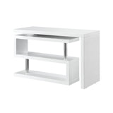 Buck II Contemporary Writing Desk White Finish OF00017-ACME