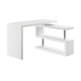 Buck II Contemporary Writing Desk White Finish OF00017-ACME