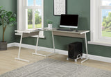 Carver Contemporary Computer Desk JG-61 Gray OF00045-ACME