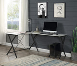 Demas Contemporary Computer Desk JG-60 Black OF00049-ACME