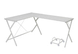 Demas Contemporary Computer Desk JG-11 White OF00050-ACME