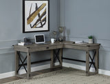 Talmar Transitional Writing Desk with Lift Top Weathered Gray Finish(#Gray 002) OF00054-ACME