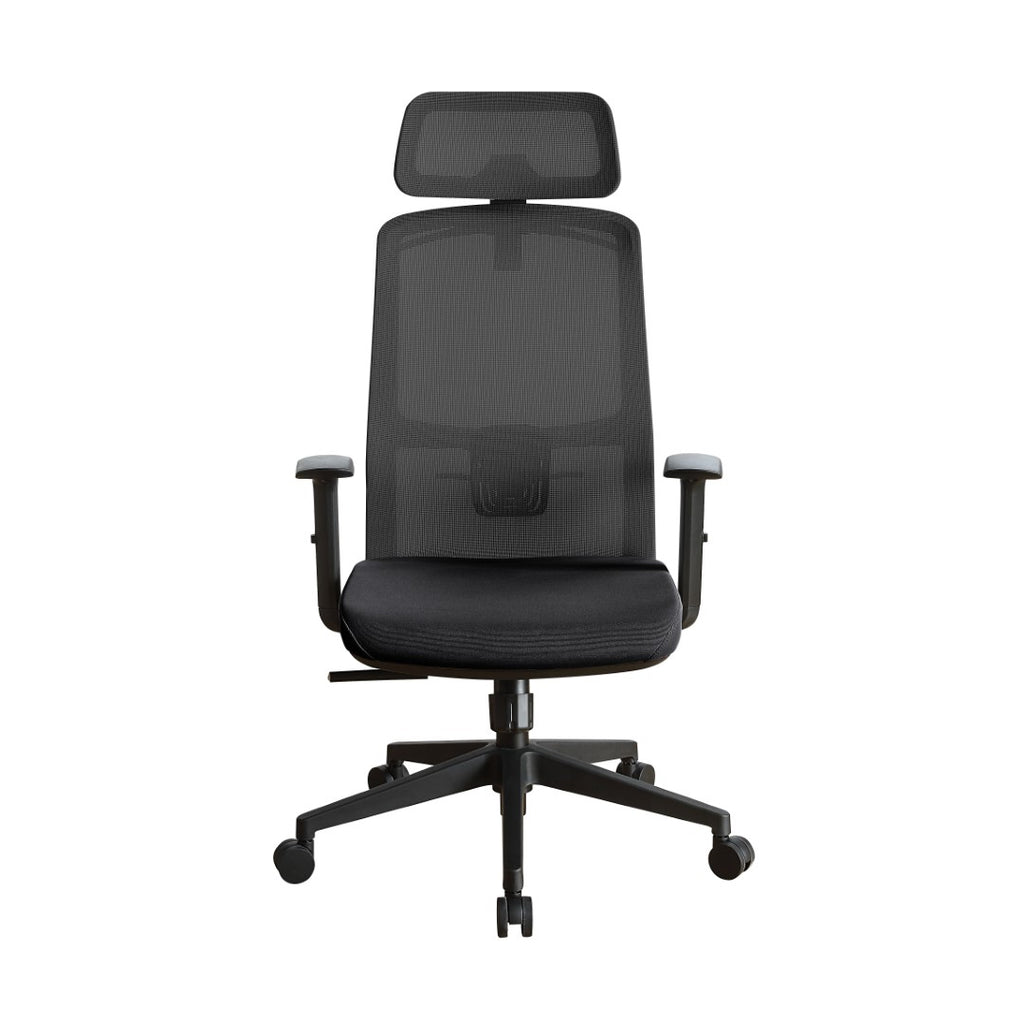 Umika Contemporary Office Chair Black Fabric(Back#ZM01; Cushion#BX101) OF00097-ACME