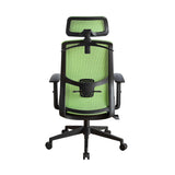 Umika Contemporary Office Chair Green & Gray Fabric(Back#ZM03; Cushion#BX252) OF00098-ACME