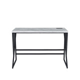 Collick Contemporary Writing Desk with USB Port Weathered Gray(#HT1080-1, LTF Paper) OF00110-ACME