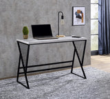 Collick Contemporary Writing Desk with USB Port Weathered Gray(#HT1080-1, LTF Paper) OF00110-ACME