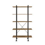 Nefo Industrial Bookcase  OF00172-ACME