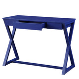 Nalo Contemporary Writing Desk Twilight Blue Finish OF00173-ACME