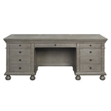 Gustave Transitional Executive Writing Desk Gray Oak Finish OF00201-ACME