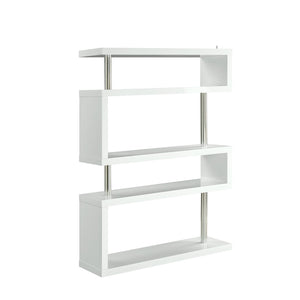 Buck II Contemporary Bookcase White OF00273-ACME