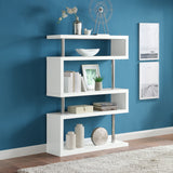 Buck II Contemporary Bookcase White OF00273-ACME