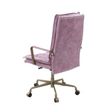 Tinzud Industrial Office Chair Pink(#) OF00439-ACME