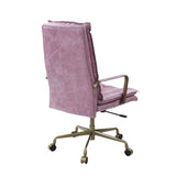 Tinzud Industrial Office Chair Pink(#) OF00439-ACME